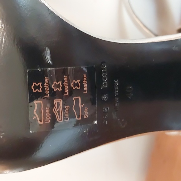 Rag & Bone Silver strappy heels, Size 40 - Picture 7 of 8